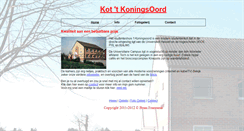 Desktop Screenshot of kotkoningsoord.be
